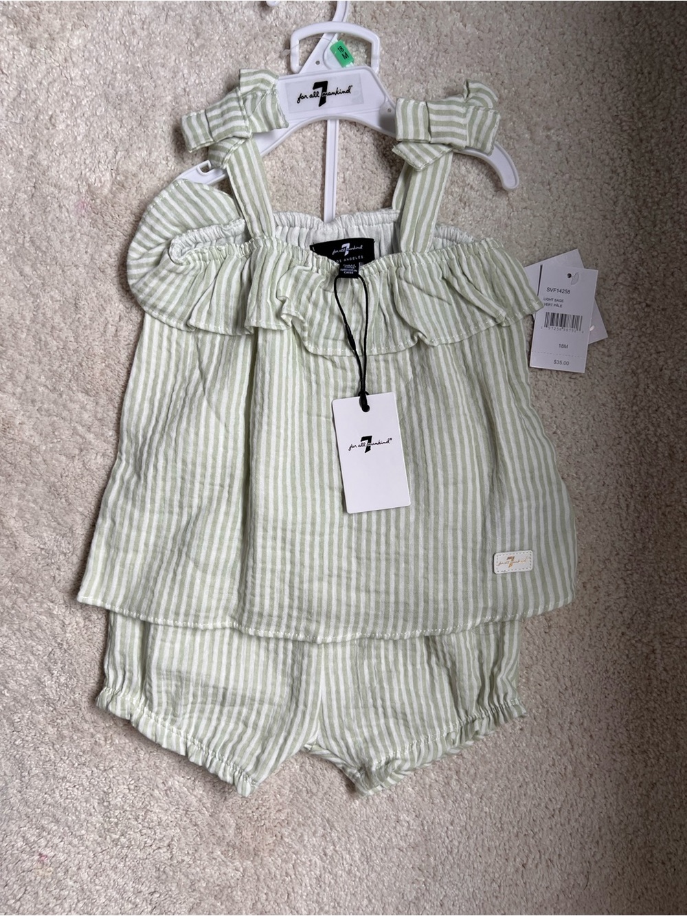 7 for all mankind Toddler Set